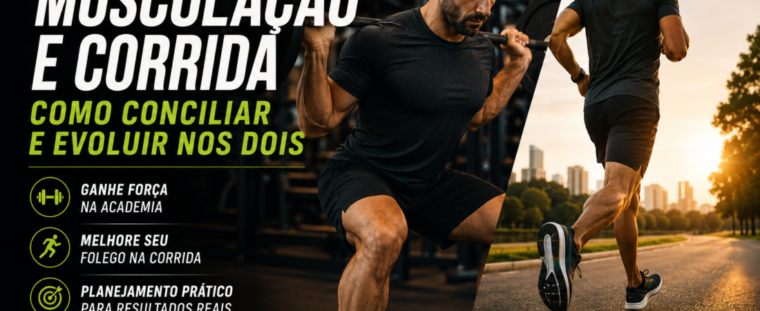 Musculação e Corrida Juntos: Como Conciliar Sem Perder Performance em Nenhuma das Duas