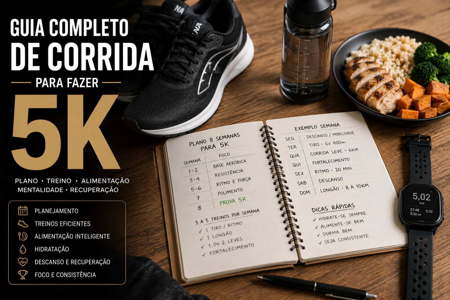 Do Zero ao Primeiro 5K :Guia de Corrida para Iniciantes 2026